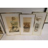 3 FRAMED LIMITED EDITION PRINTS, BOTTLED ITALY,