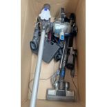 VAX BLADE 24V CORDLESS VACUUM & A DYSON DC44 CORDLESS VACUUM,