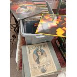 SELECTION OF RECORDS TO INCLUDE ARTISTS SUCH AS GENESIS, RAINBOW RISING,