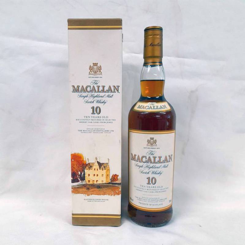 1 BOTTLE MACALLAN 10 YEAR OLD SINGLE MALT WHISKY - 700ML, 40% VOL.