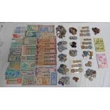 SELECTION OF VARIOUS COINAGE AND BANKNOTES TO INCLUDE 3 X 1953 CORONATION SETS,