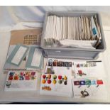 SELECTION OF VARIOUS BRITISH FIRST DAY COVERS 1964 - 2012, STAMP PROGRESS PACKS,