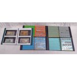 NUMISMATIST'S COLLECTION OF WORLD COINS AND BANKNOTES IN 5 ALBUMS,
