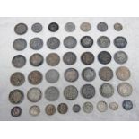 GOOD SELECTION OF SMALL DENOMINATIONS VICTORIA SILVER COINAGE TO INCLUDE 1888 GROAT,