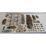 SELECTION OF VARIOUS COINAGE,
