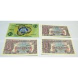 1968 BANK OF SCOTLAND FIVE POUNDS BANKNOTE, B0194128,