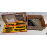 TRAING / HORNBY RS9 HO/OO GAUGE INTER-CITY EXPRESS ELECTRIC TRAIN SET TOGETHER WITH SOME EXTRA
