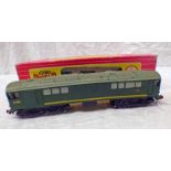 HORNBY DUBLO 2233 OO GAUGE (2-RAIL) BR GREEN CO-BO DIESEL-ELECTRIC LOCOMOTIVE.