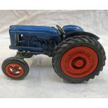 CHAD VALLEY FORDSON MAJOR TRACTOR WITH BLUE BODY AND ORANGE WHEELS
