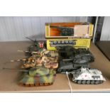 SELECTION OF VARIOUS MILITARY RELATED MODEL VEHICLES FROM CORGI, BRITAINS,