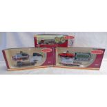 THREE TRACKSIDE OO GAUGE VEHICLE SETS INCLUDING DG 198007 - SCAMMELL CONTRACTOR TRAILER &