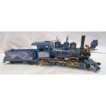 HAWTHRONE VILLAGE OO GAUGE DISNEY STEAM LOCOMOTIVE AND TENDER.