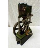 LIVE STATIONARY STEAM ENGINE.