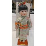 ALBERON PORCELAIN JAPANESE DOLL.