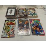 SELECTION OF VARIOUS MARVEL, DC & IMAGE COMICS INCLUDING TITLES SUCH AS CAPTAIN AMERICA, X-MEN,