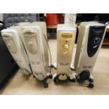 2 DELONGHI ELECTRIC HEATERS & 2 OTHERS