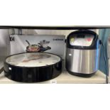 CUSIMAX DOUBLE INFRARED COOK TOP IN BOX,