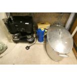 LOT WITHDRAWN - KRUPS COFFEE MACHINE, LARGE LIDDED POT,