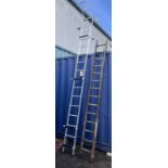 ROOFING LADDER AND A WOODEN LADDER -2-