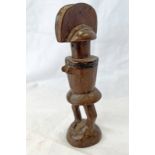 AFRICAN CARVED WOOD DOLL FIGURE,