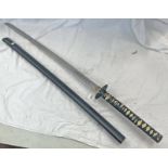 JAPANESE STYLE SWORD WITH SCABBARD