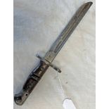 US 1917 BAYONET BY REMINGTON WITH 20.