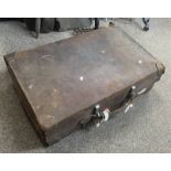 LEATHER SUITCASE