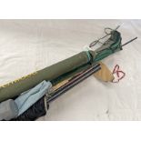 FISHING RODS TO INCLUDE SHAKESPEARE AGILITY FLY ROD 10' 5# FLY, 1 OTHER AGILITY FLY & 10' 4#,