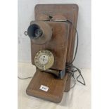 ROTARY WALL TELEPHONE
