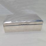 SILVER JEWELLERY BOX,