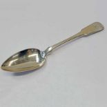 19TH CENTURY SCOTTISH PROVINCIAL SILVER TABLESPOON BY ALEXANDER CAMPBELL, GREENOCK,