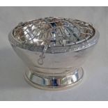 SMALL SILVER ROSE BOWL, BIRMINGHAM 1967 - 9.