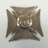 VICTORIAN SILVER BADGE FOR ANCIENT ORDER OF FORESTERS BY EDWARD SMITH,