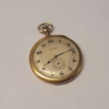 EARLY 20TH CENTURY WALTHAM SLIM POCKETWATCH WITH SUBSIDIARY SECONDS DIAL Condition