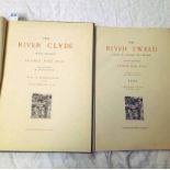 THE RIVER TWEED FROM ITS SOURCE TO THE SEA BY GEORGE REID - 1884 AND THE RIVER CLYDE BY GEORGE REID