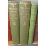 THE BOOK OF THE DUFFS BY ALISTAIR AND HENRIETTA TAYLER, IN 2 VOLUMES - 1914,