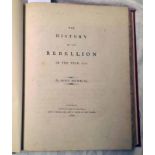THE HISTORY OF THE REBELLION IN THE YEAR 1745 BY JOHN HOME,