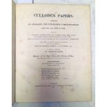 CULLODEN PAPERS BY DUNCAN GEORGE FORBES,
