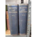 SCOTT'S LAST EXPEDITION BY LEONARD HUXLEY IN TWO VOLUMES - 1913