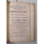 THE HISTORY, ANCIENT AND MODERN, OF THE SHERIFFDOMS OF FIFE AND KINROSS BY SIR ROBERT SIBBALD -1710,