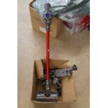 DYSON DC62 VACUUM CLEANER WITH VARIOUS ATTACHMENTS & WALL CHARGER