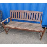 PAINTED GARDEN BENCH BY ROWLINGSON GARDEN PRODUCTS LIMITED