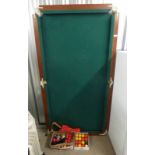 SLATE BED TABLE TOP POOL TABLE,