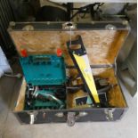 BOX TO CONTAIN VARIOUS TOOLS SUCH AS BOSCH KEO, 2 HAND DRILLS,