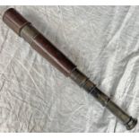 BROADHURST CLARKSON & CO LTD LONDON FOUR DRAW TELESCOPE