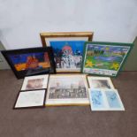 SELECTION OF FRAMED PRINTS, POSTERS ETC.