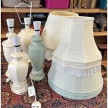 4 TABLE LAMPS