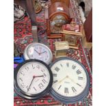 ORIENTAL MANTLE CLOCK, RAPPART LONDON MANTLE CLOCK ETC.