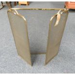 METAL FOR 3 PART FOLDING FIRE GUARD