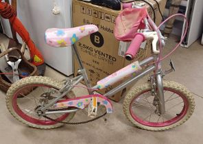 PINK CHILD'S BICYCLE